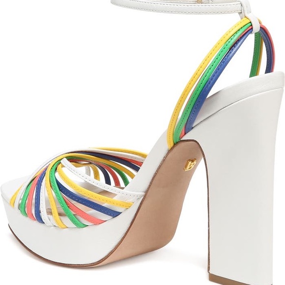 Veronica Beard Fletcher Ankle Strap Platform Sandal - Picture 3 of 10